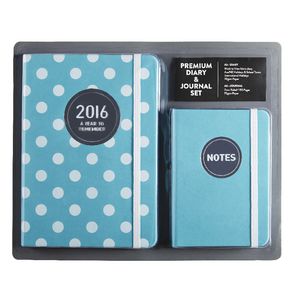 Otto 2016 Diary and Journal Set Teal