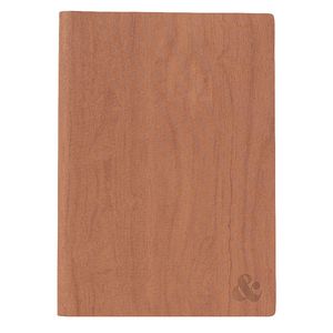 Otto A5 Journal Woodgrain PU Brown 192 Page