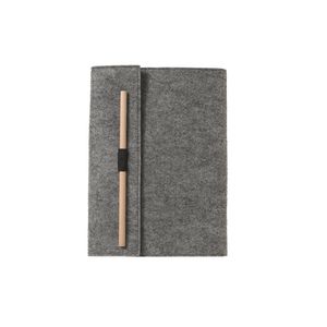 Otto A5 Journal Felt Wrap Grey 192 Page