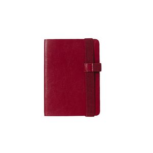 Ampersand A6 Journal Split Leather 192 Page Red