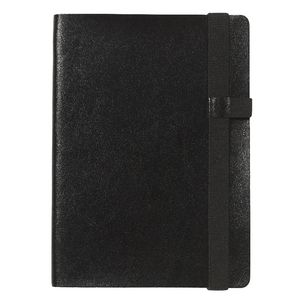 Ampersand A5 Journal Split Leather 192 Page Black