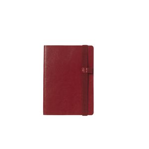 Ampersand A5 Journal Split Leather 192 Page Red