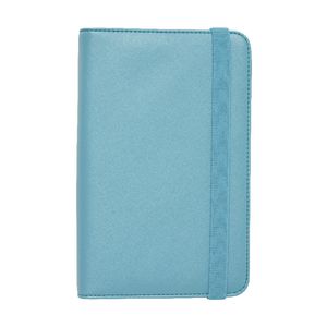 Otto Business Card Binder 3UP Criss Cross Teal