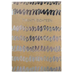 Otto A5 Week to View 2018 Hard Cover Diary Kraft