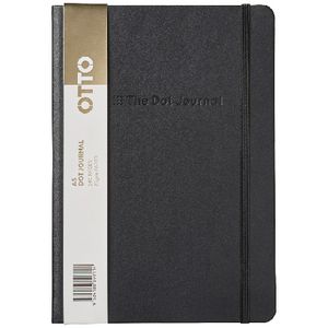 Otto A5 Bullet Journal Ruled 240 Page Black