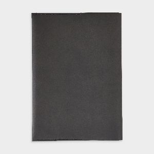 Otto A5 Italian PU Book Cover with Refill 128 Pages Black