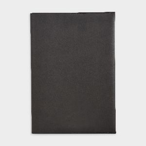 Otto B5 Italian PU Book Cover with Refill 128 Pages Black