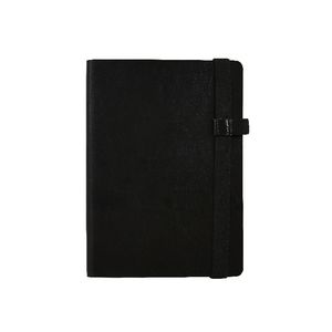 Ampersand A5 Split Leather Journal 192 Pages Black