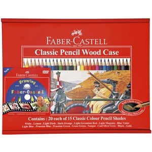 Faber-Castell Classic Coloured Pencils 300 Pack