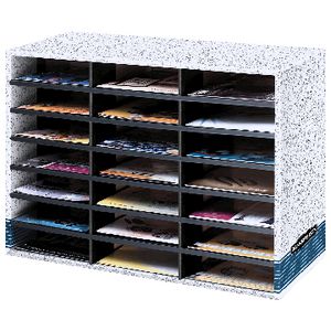 Fellowes 21 Compartment Literature Sorter