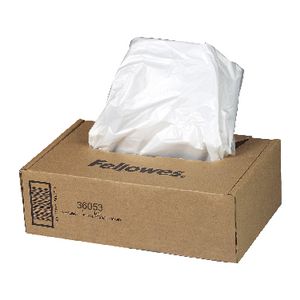 Fellowes Shredder Waste Bags 100 Pack