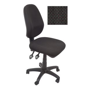 Rapidline Operator Chair High Back Fully Ergonomic Charcoal