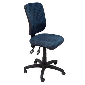 Rapidline Operator Chair Square Back Fully Ergonomic Blue