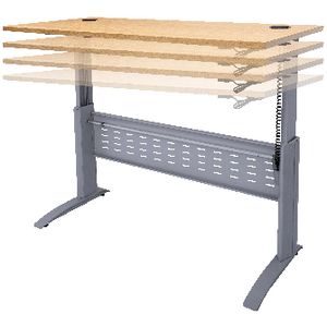 Rapidspan Electric Height Adjustable Desk 1500 x 700mm Beech