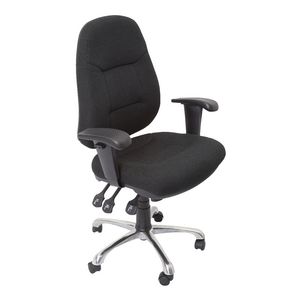 Rapidline Executive Operator Chair Fully Ergonomic Black