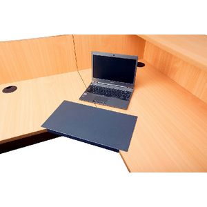 Rapidline Corner Lozenge for Workstation 33mm Top Grey