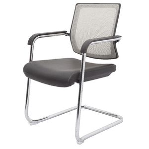 Rapidline Mesh Back Visitor Chair Silver
