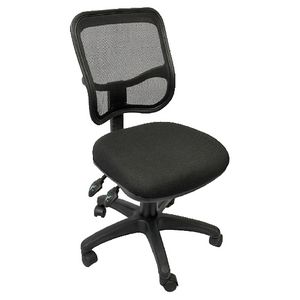 Rapidline Operator Medium Back Ergonomic Chair Black