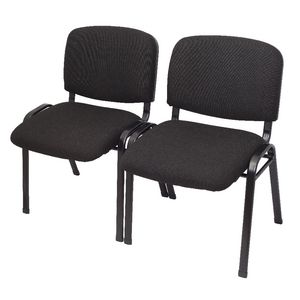 Rapidline Nova 4 Leg Visitor Chair Black