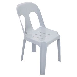 Rapidline Pipee Stacking Chair White