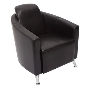 Rapidline Pluto Lounge Chair Single Seater Black