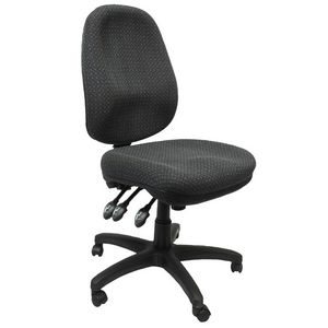 Rapidline Executive Operator Chair Heavy Duty Charcoal