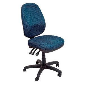 Rapidline Executive Operator Chair Heavy Duty Blue