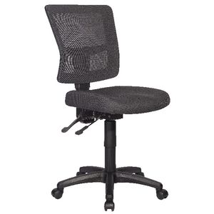 Rapidline River Operator Chair Mesh Back Black