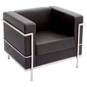 Rapidline Space Lounge Single Seater Black