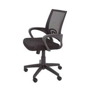 Rapidline Vesta Mesh Back Chair Black