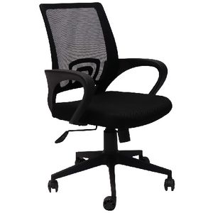 Rapidline Vesta Mesh Back Chair Black