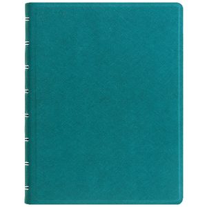 Filofax Saffiano A5 Organiser with Notebook Aqua