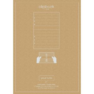 Filofax Ruled Notepaper White