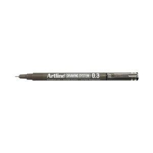 Artline 233 Drawing System Pen 0.3mm Black