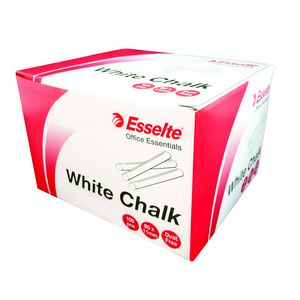Esselte Chalk White 100 Pack