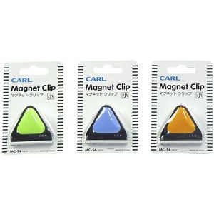 Carl MC56 Small Magnetic Letter Clip Blue