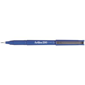 Artline 200 Fineliner 0.4mm Blue