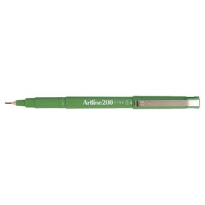 Artline 200 Fineliner 0.4mm Green