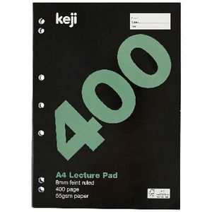 Keji A4 Giant Lecture Pad 400 Page