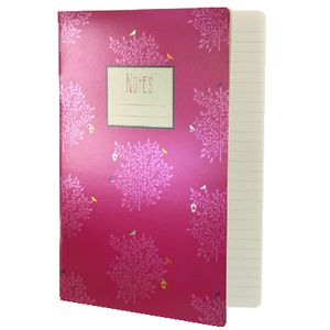 GO Stationery A4 Exercise Book Cerise Trees 56 Page
