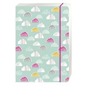 GO Stationery A4 Exercise Book Green Clouds 56 Page