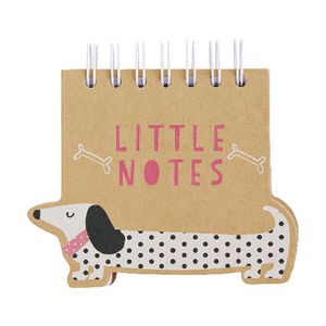 GO Stationery A6 Die cut Notebook Dogs