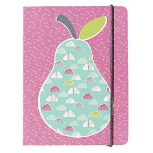 GO Stationery A6 Chunky Notebook Retro Pear 320 Page