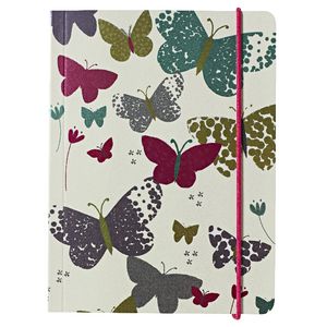Go Stationery A6 Chunky Notebook Meadow Butterfly 320 Page