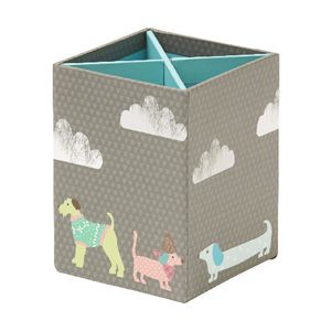 GO Stationery Pen Cup Sausage Dogs