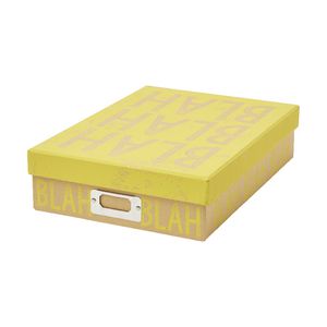 GO Stationery A4 Kraft Storage Box Yellow