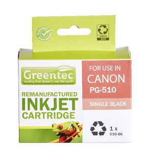 Greentec Alternate Canon PG510 Ink Cartridge Black