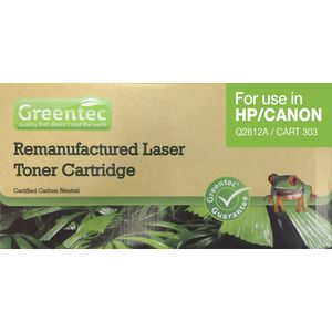 Greentec Toner Cartridge Black HP2612AREM