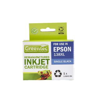 Greentec Alternate Epson 138XL Ink Cartridge Black