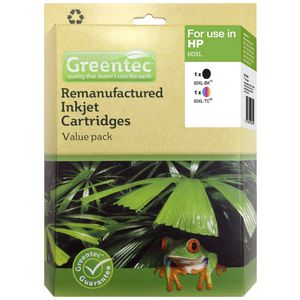 Greentec HP 60XL Ink Cartridge 2 Pack